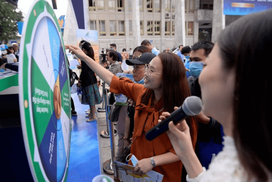 Vòng quay may mắn – Minigame do Bamboo Airway tổ chức trong 4 ngày diễn ra sự kiện.