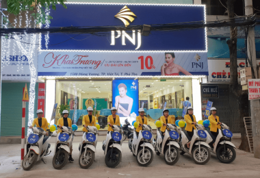 Chương trình khai trương và roadshow PNJ Việt Trì – Phú Thọ